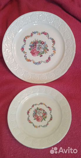 Блюдо/тарелка баварский фарфор Bavaria винтаж