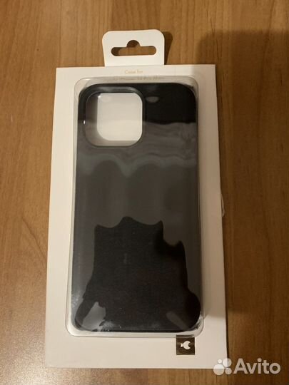 Оригинал кожаные чехол iPhone 14 pro max