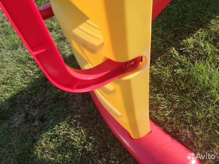 Детская горка пластиковая б/у