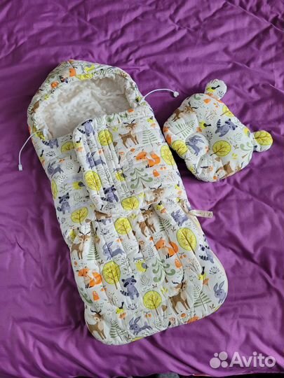 Конверт на выписку летний