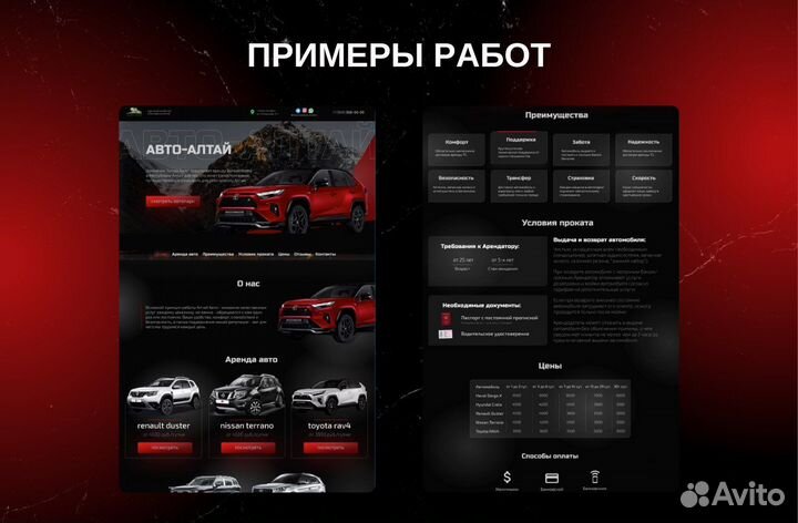 Создание сайта/разработка сайта/продвижение