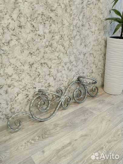 Кашпо под 2 цветка