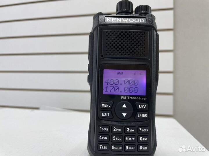 Рация kenwood th-f10 с азарт Антенной