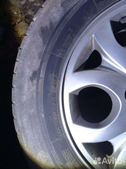 Литые диски с резиной на хендай старекс