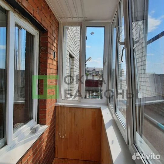 Остекление балконов в пятиэтажке