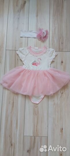 Боди платье на девочку