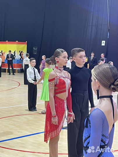 Платье для бальных танцев латина молодежь