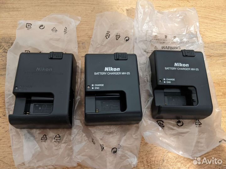 Зарядки и аккумуляторы Nikon (оригинал)