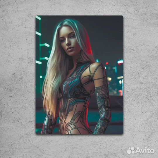 Картина металлическая