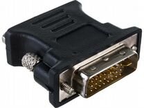 Переходник Cablexpert 29M/15F, черный, пакет A-DVI