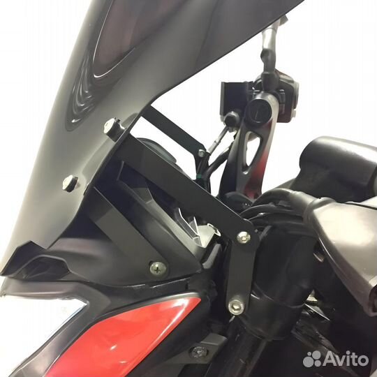 Ветровое стекло 40см Bajaj Pulsar NS200 2011-2023