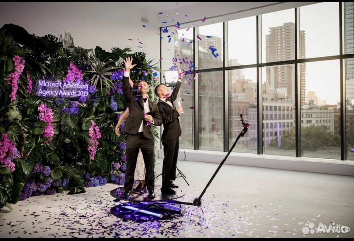 Видео селфи спинер 360 slowmo фото аренда