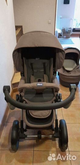 Коляска chicco duo arctic 2 в 1