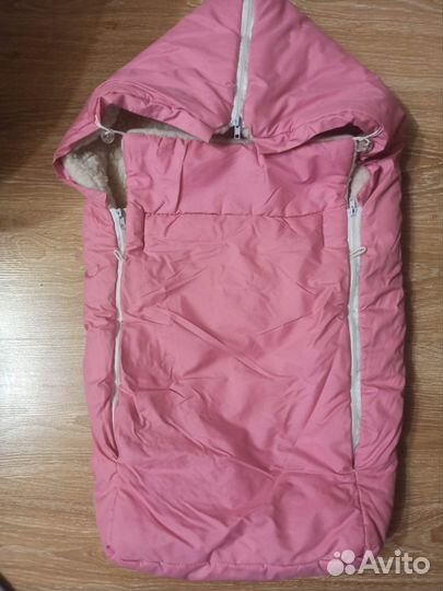 Зимний конверт в коляску