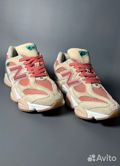 Кроссовки New Balance 9060 Cookie Pink Люкс