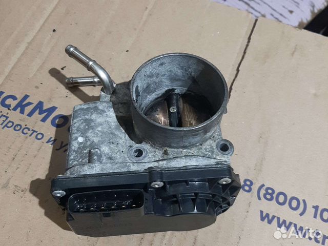 Заслонка дроссельная Тойота Авенсис 2 1.8i 1zzfe