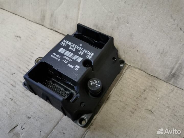 Эбу PMS на Mercedes W124 E200 и W202 C200