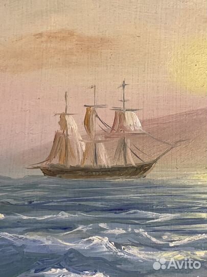 Картина Морской пейзаж 1998г