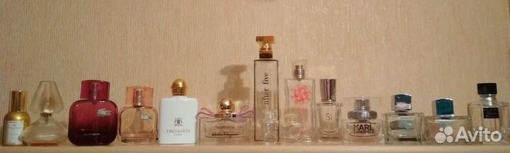 Флаконы парфюмерные баночки стекло Франция
