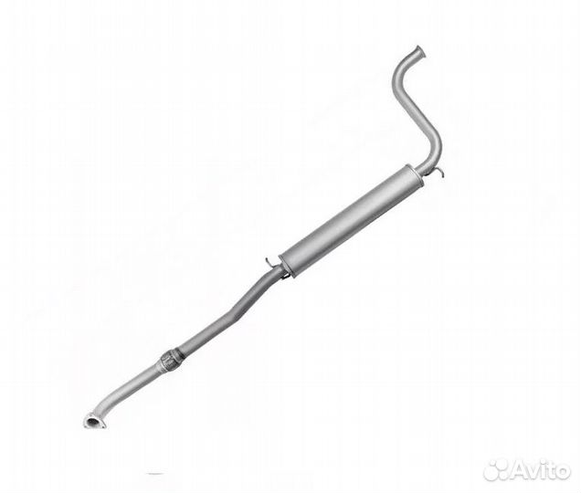 Резонатор ваз 1118 с гофромуфтой