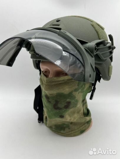 Откидные тактические нашлемные очки