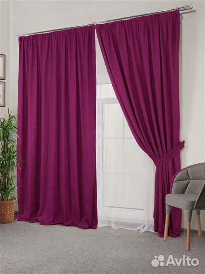 Шторы канвас