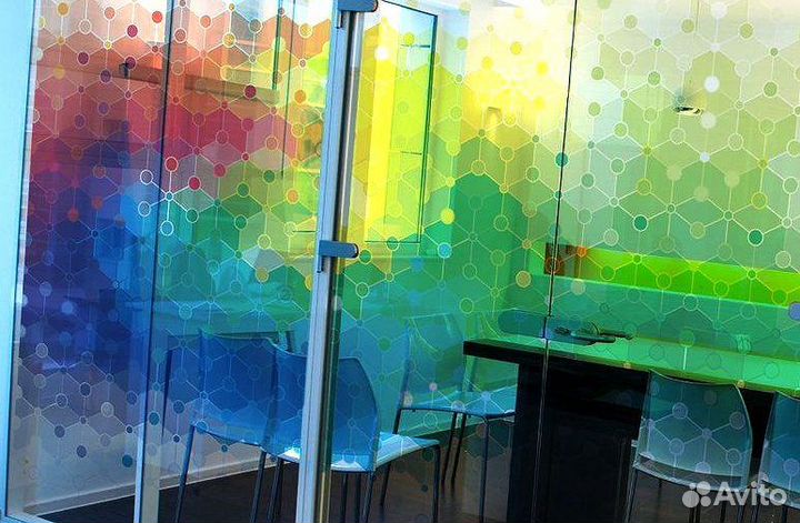 Стекло с фотопечатью с подсветкой