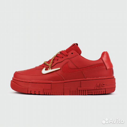 Кроссовки Nike Air Force 1 Low Pixel Wmns Red