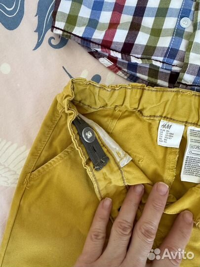 Комплект Штаны h&m и рубашка 86