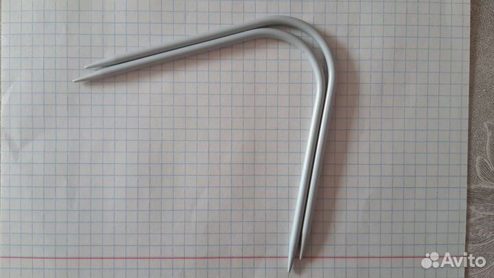 Крючок 2.0 Prym. Спицы изогнутые 4.0