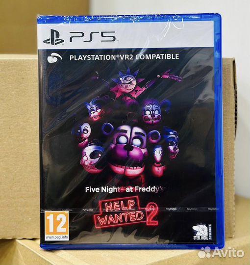 В наличии Fnaf Help Wanted 2 Sony PS5 Новый Диск