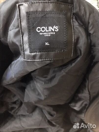 Кожаный плащ мужской