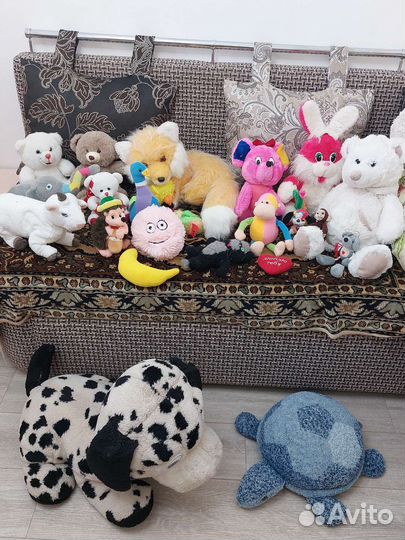 Мягкие и развивающие игрушки пакетом