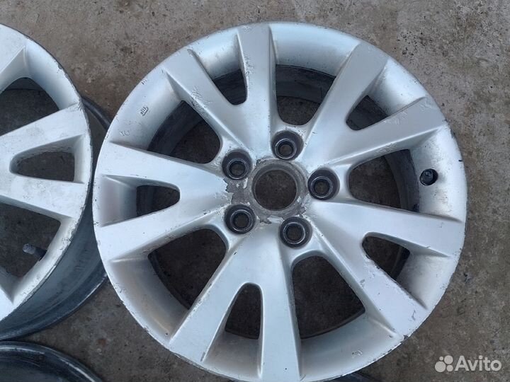 Оригинальные литые диски 5x114.3 R16 Mazda 3