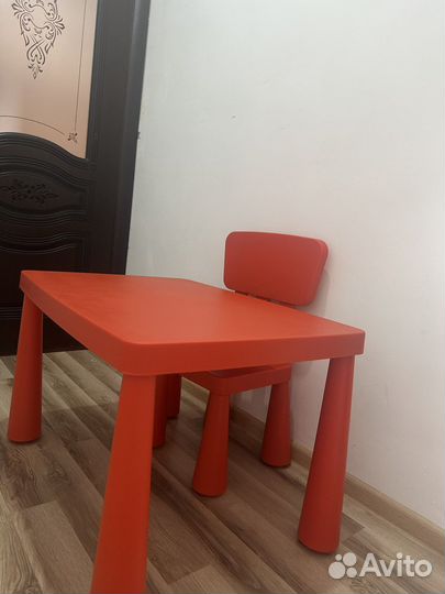 Стол и стул маммут