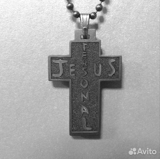 Крест титановый