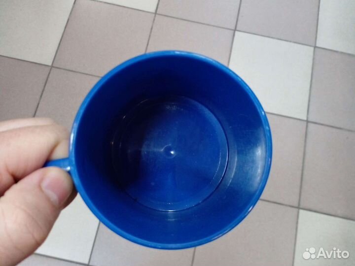 Кружка пластмассовая походная