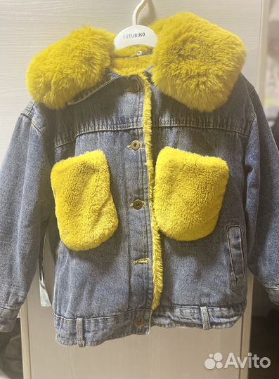 Куртка демисезонная для девочки 122, 128 размер