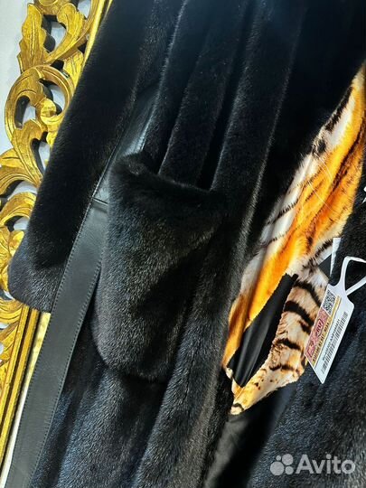 Шуба норковая блэклама blackglama 46-52,120-125см