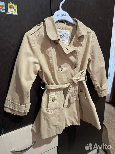 Тренч для девочки