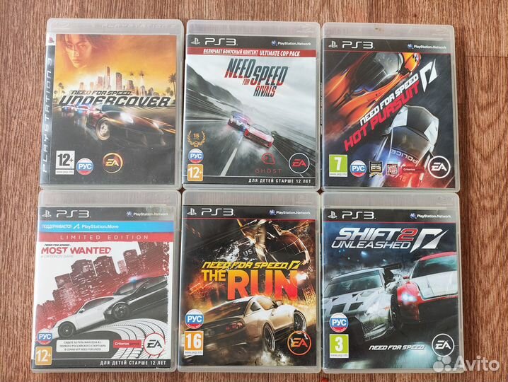 Игры Сери NFS Для PS3