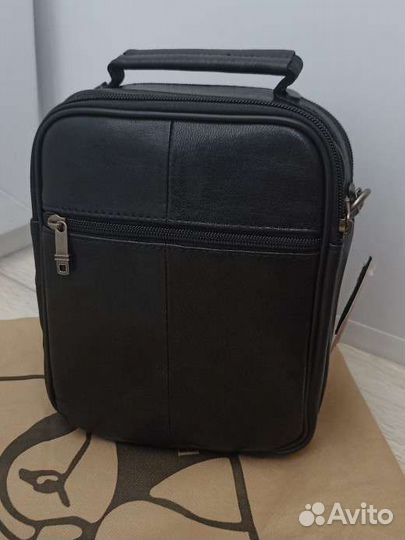 Сумка натуральная кожа мужская