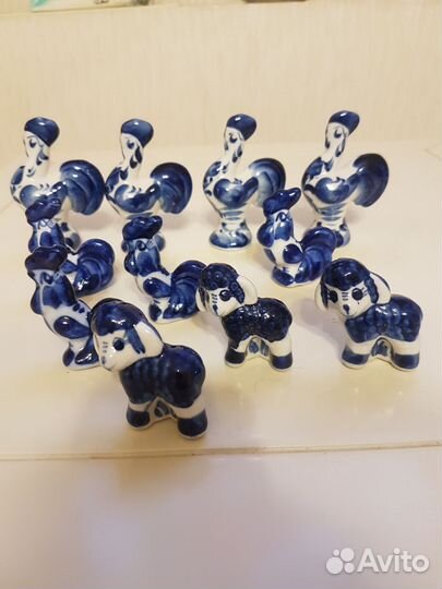 Гжель сувениры/символы года