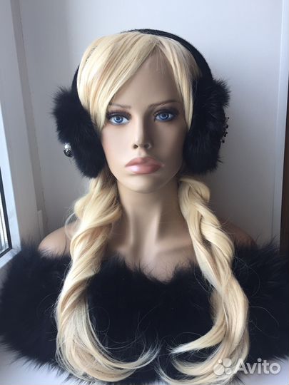 Наушники ободок меховые Vintage