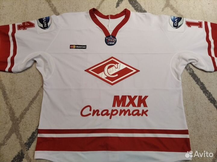 Хоккейный свитер мхк Спартак