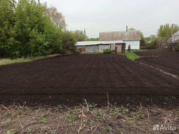 Покос травы, вспашка мотоблоком, опилка деревьев