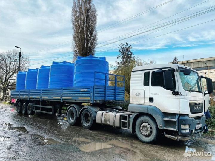 Емкость 10000 литров вертикальная / Бочка 10 кубов