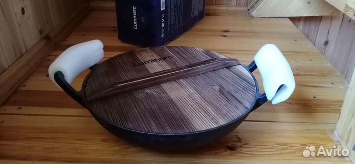 Чугунная сковорода вок