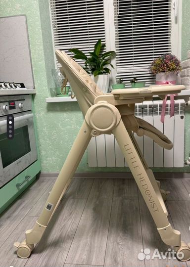 Стульчик для кормления happy baby berny lux