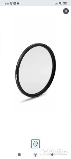 Cветофильтр Tiffen UV Protector 58 мм